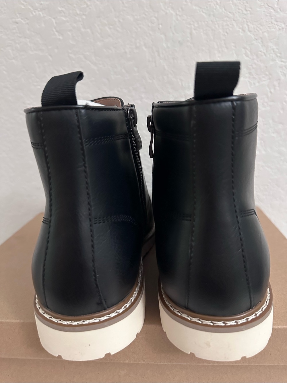 Steve Madden Men's P-Broome Chukka Ankle Boots Lace-Up Size 10.5 Black - Picture 4 of 11